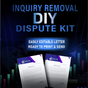 Inquiry Removal DIY Dispute Kit Graphic