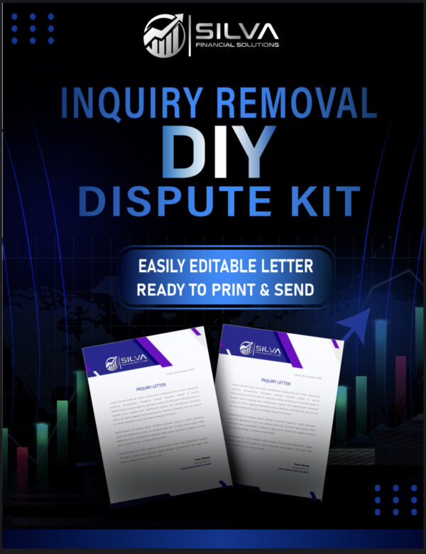 Inquiry Removal DIY Dispute Kit Graphic