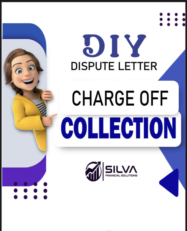 DIY Dispute Letter Charge Off Collection Graphic